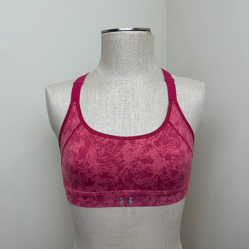 Under Armor Racerback Sport Bra - Picture 1 of 3